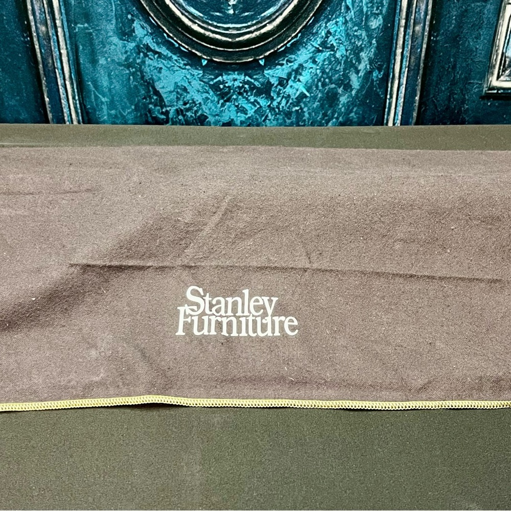 Stanley Furniture Brown Felt Silverware/Flatware Holder